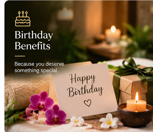 Birthday benefits
